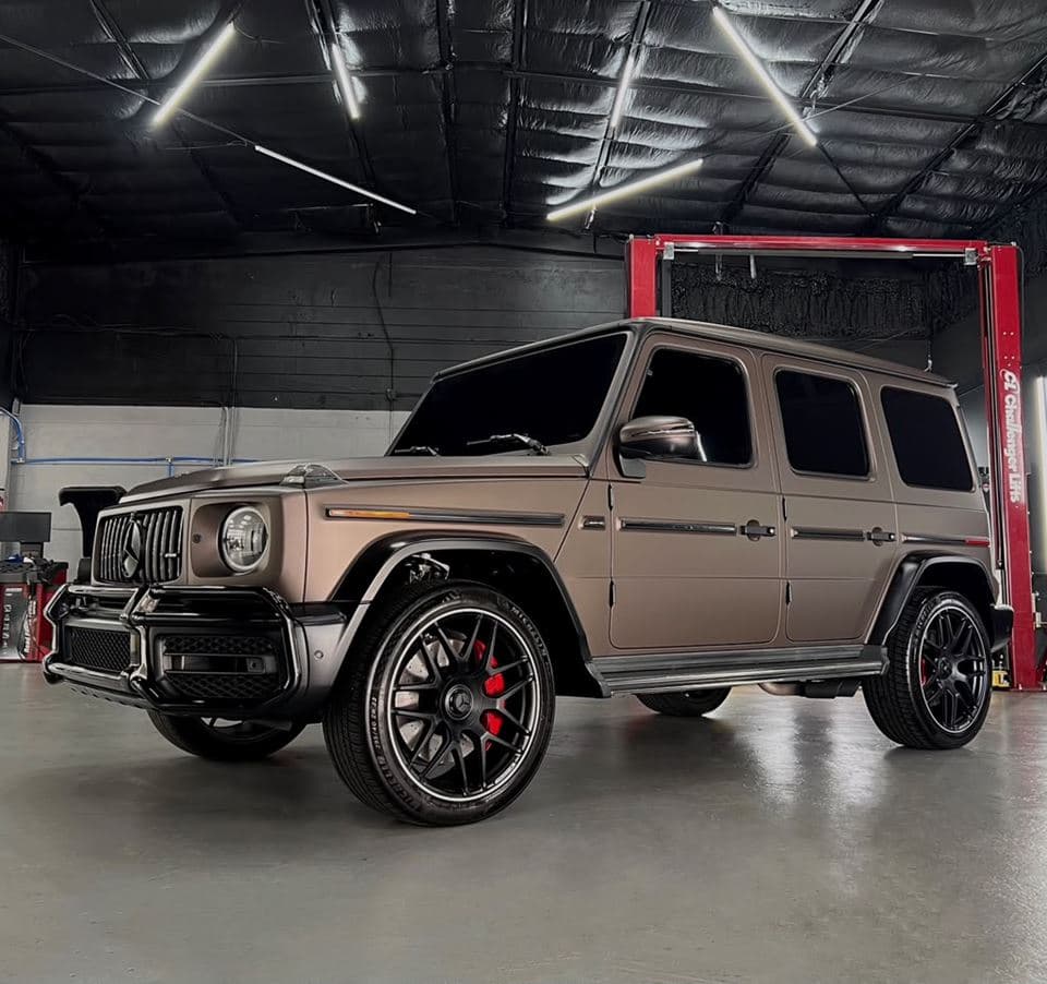 Mercedes-AMG G 63 — Satin bronze (Premium Vinyl Wrap)